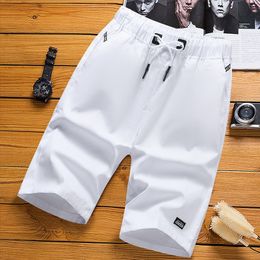 Shorts pour hommes Shorts pour hommes Shorts cargo Cool Summer Solid Color Multi Pockets Jogger Loose Drawstring Shorts Plus Size Male Short Pants 230414