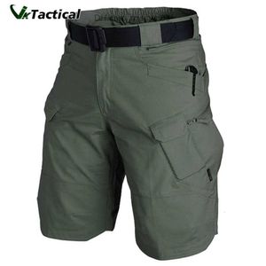 Herenshorts Herenshorts Heren Stedelijke militaire tactische shorts Buiten waterdicht Slijtvaste cargoshorts Sneldrogend Multi-pocket Grote maten wandelbroek Z230703