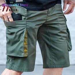 Heren shorts Heren shorts Summer Militaire tactische broek IX15S Outdoor Travel Sports Jogging Casual Loose Multi-Pocket Cargo Ropa 022023H