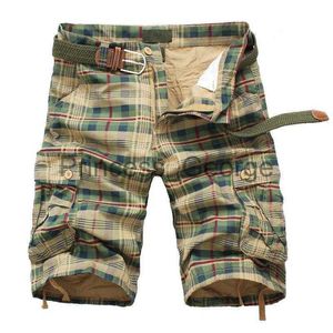 Hommes Shorts Hommes Shorts 2021 Mode Plaid Beach Shorts Hommes Casual Camo Camouflage Pantalon Court Homme Bermuda Cargo Salopette x0706