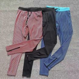 Heren shorts Men Sport Running Panty met voering Gymoefening