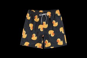 Short masculin Men de natation des hommes avec des poches latérales de surf décontracté troncs de balançoire de plage sèche rapide shorts de baignade de taille élastique mâle y240326