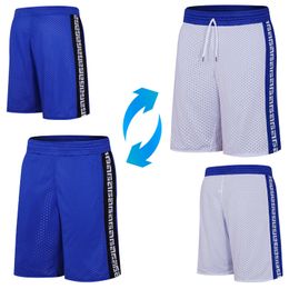 Herenshorts Trainingsshorts voor heren Double Side Basketball Short Knee Length Loose Gym Jogging Fitness Five Point Pant 5XL Letter Running Shorts 230712