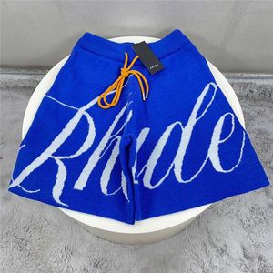 Shorts pour hommes hommes femmes haut de gamme Version Jacquard culotte surdimensionné short tricoté T221129 T221129
