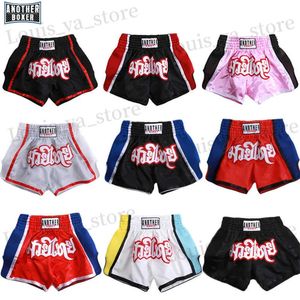 Short masculin hommes femmes enfants shorts MMA muay thai boxe sportive short respirant pantalon coulant combat mma shorts sanda boxeo bjj t240419