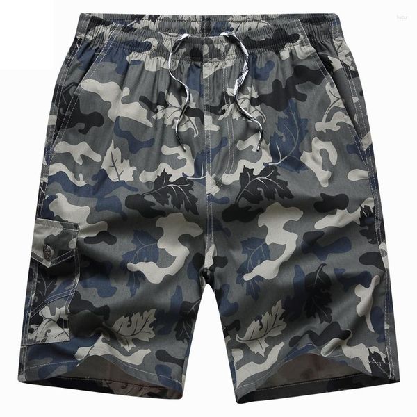 Pantalones cortos para hombre 95% algodón Casure verano y otoño playa pantalones de camuflaje al por mayor tamaño L-5XL