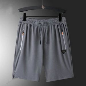 Herenshorts Heren Designer Zomer Dames Heren Gestreepte shorts zijn elegant Zwemkort Casual Sport Gym Sneldrogend Man Strandbroek Zwart en wit Aziatische maat V5