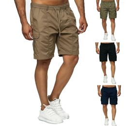 Heren shorts heren multi-pocket werk losse buitensport casual broek capris huis slaapkamer cadeau jongen