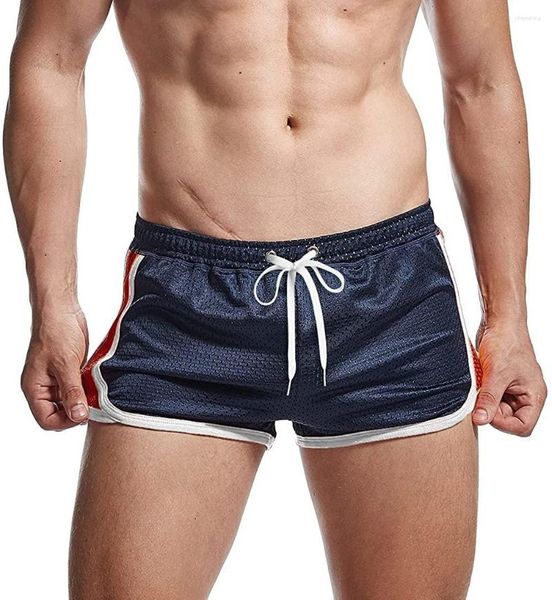 Shorts pour hommes Mens Runnin Sorts Breatin Workout Ym Booty Sort Sexy