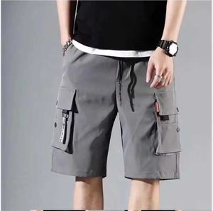 Short homme Short homme short de base mode homme 2021 été pantalons décontractés tendance style Hong Kong pantsC240402