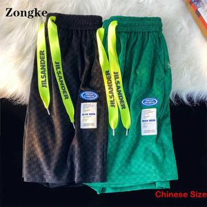 Herenshorts Herenshorts Effen knielengte heren luxe kleding sportshorts heren sportkleding Zuid-Korea 3XL 2024 zomerC240402