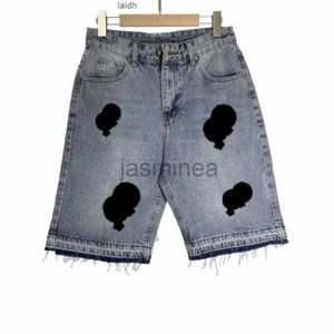 Shorts pour hommes Shorts d'été Chrome Cross Denim Chromees Hearts Designer Mode féminine et américain Streetwr0u 240307
