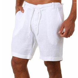 Shorts masculins hommes solides de voyage d'été plage décontractée chino chino usports sports de fitness pantalon de fitness élastique