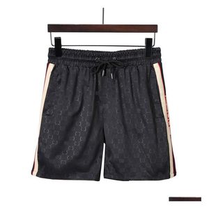 Shorts pour hommes Mens Summer Designer Fashion Loose Fit Maillots de bain Womens Street Dress Quick Dry Letter Print Beach S Drop Delivery Appare Dhvnu