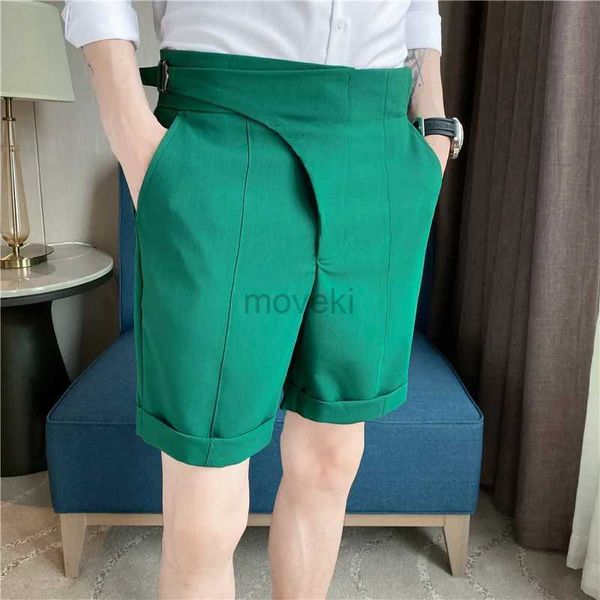 Shorts pour hommes Shorts d'été pour hommes Shorts d'affaires de mode coréenne Shorts chino décontractés Shorts de bureau vêtements d'été frais et respirants S-3XL 24323