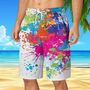 Heren Shorts Zwemkleding voor heren Korte strandkleding Board Tie Dye Halve broek Sport Surfen Sneldrogend Resort Trunks Zomer Pantalones