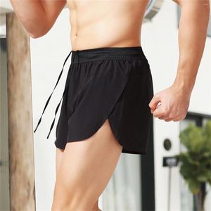 Shorts pour hommes Entraînement pour hommes 5 pouces Entrejambe Casual Summer Running Jogging Fitness Sports Gym Pantalon d'entraînement à cordon de serrage