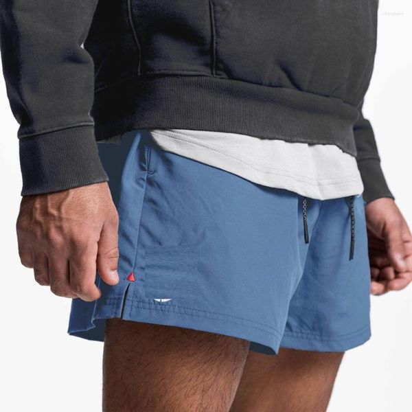 Pantalones cortos para hombres Entrenamiento para hombre Fitness Transpirable Jogger Sky Blue Gyms Culturismo Secado rápido Ocio Running Man M-XXXL
