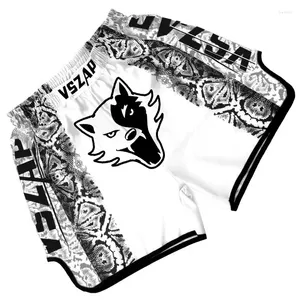 Shorts pour hommes MMA Confort Séchage rapide Muay Thai Kick Boxing Pantalon Hommes Lutte Grappling Sportswear En Gros