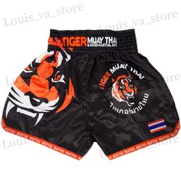 Shorts masculins MMA Muay Thai Boxing Competition Sanda Training Breets respirant Muay Thai Clothing Boxing MMA T240419