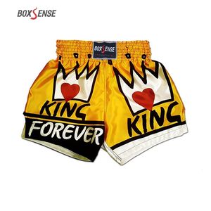 Shorts pour hommes Muay Thai Shorts Respirant lâche Impression Kickboxing Fight Grappling Short MMA Boxing Shorts Vêtements Sanda Fight Grappling 230808
