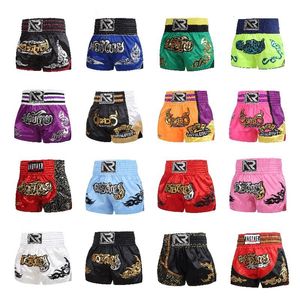 Shorts pour hommes Muay Thai Shorts Shorts de boxe Sanda professionnels Entraînement à la compétition pour adultes MMA Fighting ShortPantsGirls Boys Boxeo Kickboxing 230715