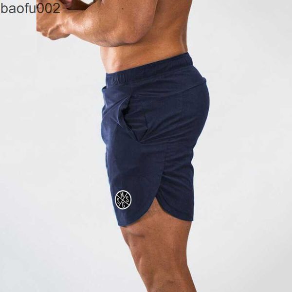 Shorts pour hommes Muscleguys hommes coupe ajustée Joggers pantalon court musculation Fitness hommes Shorts d'entraînement pantalons de survêtement séchage rapide gymnases Shorts W0327