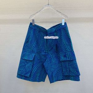 Shorts masculins Nouveaux concepteurs shorts de secours à séchage rapide Pantalon de plage imprimé shorts de natation citrouille à pois
