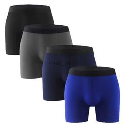 Pantalones cortos para hombre Nuevos boxeadores para hombre Calzoncillos Ropa interior de algodón Calzoncillos Hombre Tamaño Bragas Sólido Bokserki Meskie Shorts Sous Vetement UnderpantsL231218