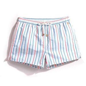 Heren shorts nieuwe heren gestreepte shorts zomers shorts heren hot en modieuze strand shorts heren board shorts plus szie q240522
