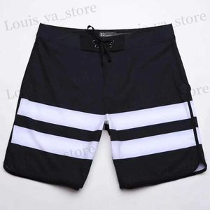 Shorts masculins Nouveaux stretch bermuda hommes noirs plages de surface de surf.