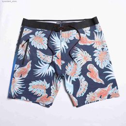 Shorts masculins Nouveaux styles pour hommes courts à coupe courte bermuda Top Laser Board Cut Coupe étanche Stretch rapide surf à sec Sports Sports Coupure L25 L240320