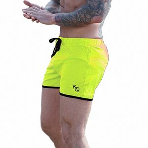 Heren Shorts Nieuwe Zomer Sport Fitn Sneldrogend Ademend Gedrukt Driepunts Broek Gym Running Training Basketbal Shorts y1zW #