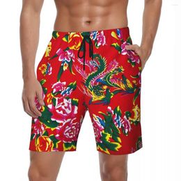 Shorts pour hommes Northeast Flower Fashion Board Summer Est Hawaii Beach Pantalon court Homme Running Surf Quick Dry Graphic Swim Trunks