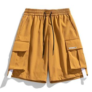 Heren shorts Nylon 2024 Hot Summer Casual Pants GOODS SHORTS 5-punts nieuwe heren unisex losse sporttrendmerk Casual Mens Q240520