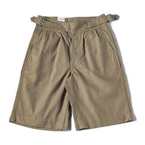 Shorts pour hommes en rupture de stock short Gurkha de l'armée britannique années 70 pantalon kaki pour homme Chino Drill short militaire J240322