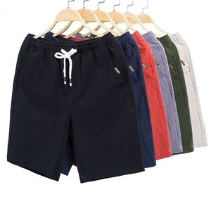 Shorts pour hommes, vêtements d'extérieur surdimensionnés, pantalons de plage courts et décontractés en coton et lin, vêtements pour hommes