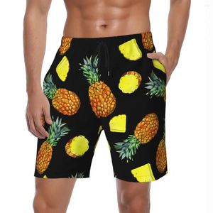 Pantallas cortos para hombres Piine Tablero tropical Fashion Fashion Y2K Retro Short Pants Man Running Surf Quick Dry Custom Swim Trunks