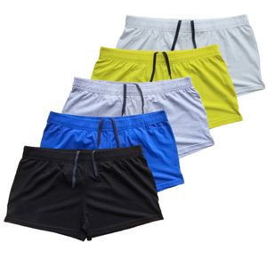 Shorts pour hommes Shorts d'entraînement unis shorts pour hommes en coton de haute qualité Fitness vêtements de musculation pantalons Joggers vêtements 230408