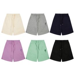 Shorts pour hommes vêtements d'été de style polaire avec plage hors de la rue pur coton lycra 222e