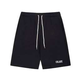 Shorts pour hommes Vêtements d'été de style polaire avec des shorts de concepteur de broderie en pur coton