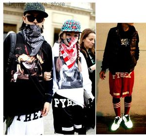 Herenshorts PYREX herenshorts merk mode streetwear hiphopshorts heren zwart rood casual sport elastische taille shorts3097641 Q240305