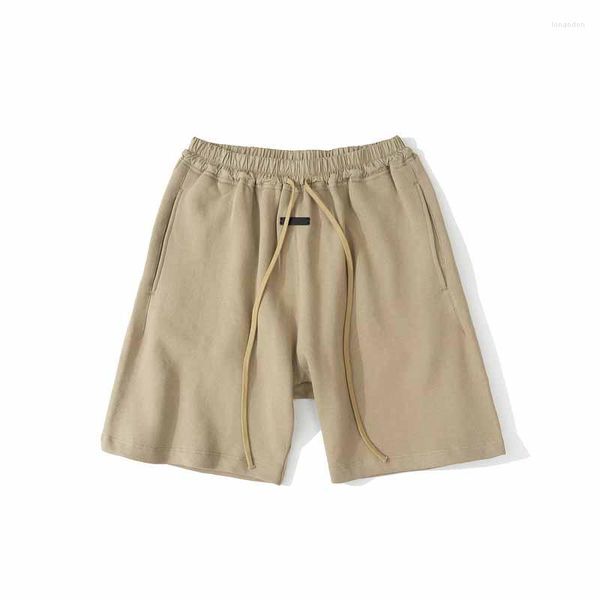 Shorts pour hommes Qualité 7ème collection Coton épais Hommes Court Streetwear Cordon d'entraînement Hip Hop