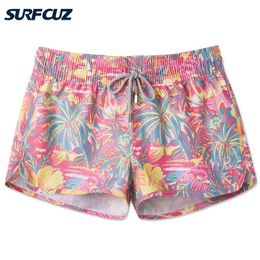 Shorts pour hommes Short de plage à séchage rapide cocotier couple maillot de bain femme short de bain short de bain pour homme course et surf couple short J240328