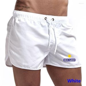 Pantalones cortos para hombre Ricard traje de baño verano playa Fitness entrenamiento ropa de playa pantalones transpirables Boardshorts Surf traje de baño ropa masculina