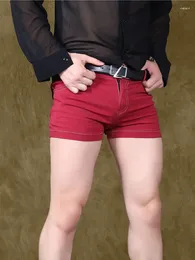Shorts pour hommes S-5XL Summer Mens Jeans courts Hommes Casual Pantalones Cortos Hombre Serré Sexy Coton Denim Boxers Pantalon Spodnie Bermuda