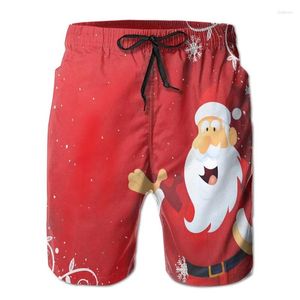 Heren shorts Santa Claus Xmas Graphic Beach 3d Merry Christmas Printing Board Fashion Heren Swim Trunks broek HOMBRE Y2K