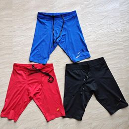 Heren shorts naadloze maraton mes man sport sorteert snel runnin speedsuit track en field middelste broek aangepast