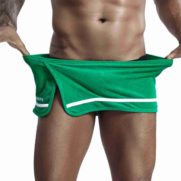 Shorts masculins SEOBEAN-CROROS Shorts pour hommes shorts en velours vintage avec jupe Sexy Pyjama pour baigner les vêtements à la maison 240419 240419