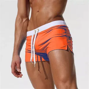 Heren shorts Sexy Beach Men Swimsuit Casual Mens Gyms Swimwear Board Shorts Sunga Joggers Trunks Mayo Homme Masculino